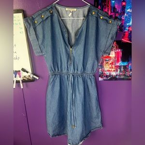 Speed Control Denim Dress